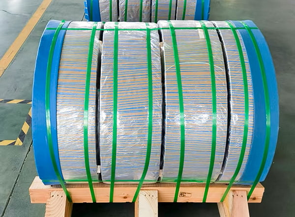 Silicon steel slitting coils